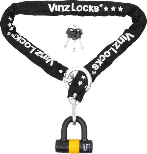 Vinz ART 3 kettingslot 120 cm, Fietsen en Brommers, Fietsonderdelen, Verzenden