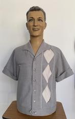 Motor Kulture, Embroidery Diamond Shirt in Light Grey., Verzenden, Nieuw