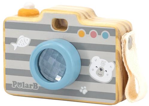 PolarB Houten Speelgoed Camera 44034, Kinderen en Baby's, Speelgoed | Houten speelgoed, Nieuw, Verzenden