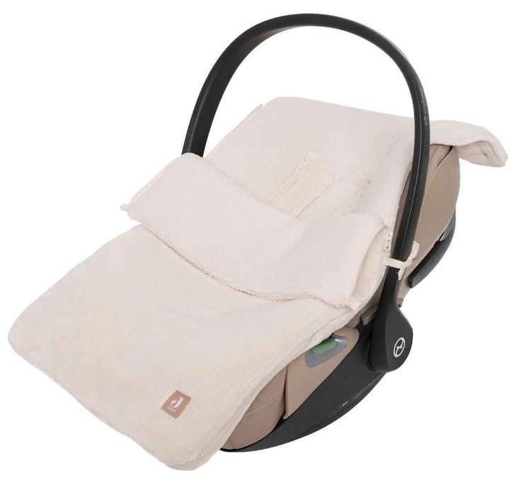 Jollein Cloudy Rib Oatmeal 3/5 punts 0-9 Maanden Autostoel, Kinderen en Baby's, Autostoeltjes, Nieuw, Verzenden