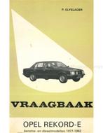 1977 - 1982 OPEL REKORD E BENZINE | DIESEL, VRAAGBAAK, Auto diversen