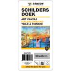 Benson Schildersdoek - Katoen - 30 x 40 cm - Dubbel Gesso..., Hobby en Vrije tijd, Schilderen, Ophalen of Verzenden, Nieuw