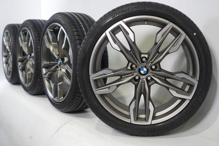 BMW X3 X4 G01 G02 718M 21 inch velgen Bridgestone Runflat Zo, Auto-onderdelen, Banden en Velgen, Velg(en), Gebruikt, 21 inch, Zomerbanden
