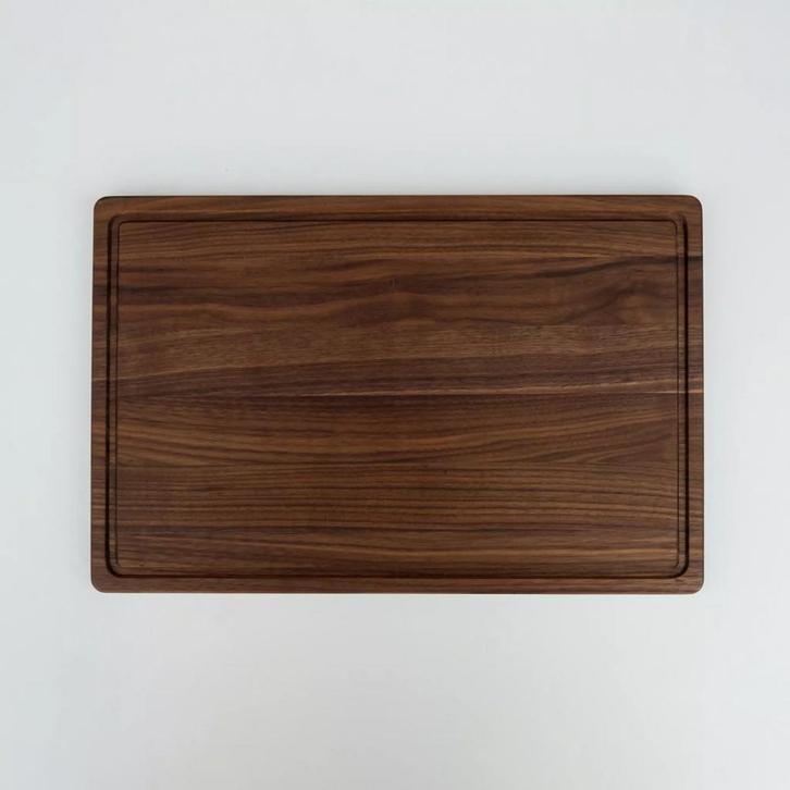HOCHO Snijplank met Sapgeul – Amerikaans Walnoot Hout –, Huis en Inrichting, Keuken | Keukenbenodigdheden, Nieuw, Ophalen of Verzenden