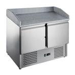 Pizza koelkast ECO - 2,3 x 0,7 m - 5 Deuren & granieten blad
