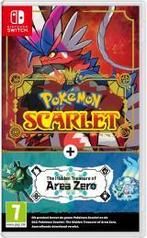 Pokemon Scarlet + Hidden Treasure of Area Zero Buitenl Nieuw, Spelcomputers en Games, Games | Nintendo Switch, Nieuw, Ophalen of Verzenden