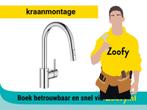Keukenkraan montage via Zoofy door betrouwbare vakman, Nieuw, Kraan, Chroom