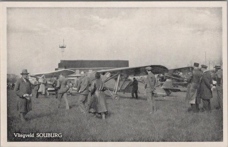 SOUBURG - Vliegveld Souburg, Verzamelen, Ansichtkaarten | Nederland