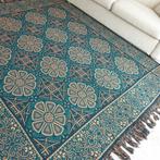 Copriletto tapijt vintage dubbelzijdig jaren 40 - Italië -, Antiek en Kunst