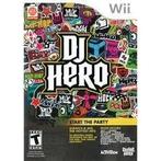 DJ Hero 1 plus draaitafel (wii used game), Spelcomputers en Games, Ophalen of Verzenden, Zo goed als nieuw