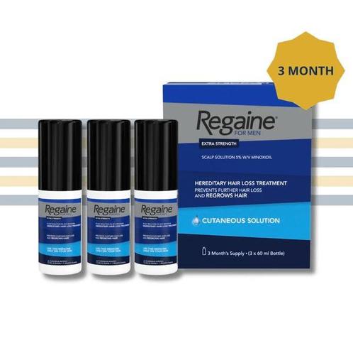 Regaine lotion 5% voor mannen - 10% Kortingscode: MINO10, Sieraden, Tassen en Uiterlijk, Uiterlijk | Haarverzorging, Nieuw, Verzenden