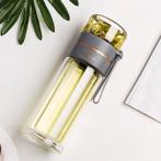 Glass Water Bottle With Tea Infuser Filter Tea Separation Do, Nieuw