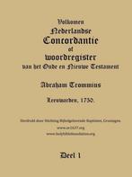 9781365407703 Trommius 1750 Dutch Bible Concordance, Volu..., Boeken, Godsdienst en Theologie, Nieuw, Holy Bible Foundation, Verzenden