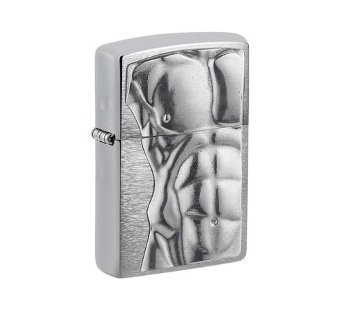 Zippo Man Torso, Verzamelen, Rookartikelen, Aanstekers en Luciferdoosjes, Aansteker, Verzenden