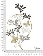 IJZEREN WANDPANEEL LIXY CM 50,2X5,1X92, Huis en Inrichting, Ophalen of Verzenden, Nieuw