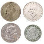 Duitsland.  Thaler, 2 & 5 Reichsmark 1775/1934 (4 stuks)