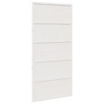 Schuifdeur Grenen 100x208 Wit - Retourdeal - 35% Korting!, 100 tot 120 cm, Binnendeur, Nieuw, Ophalen of Verzenden