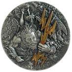 Niue. 2 Dollars 2021 Gods - Zeus, 2 Oz (.999)