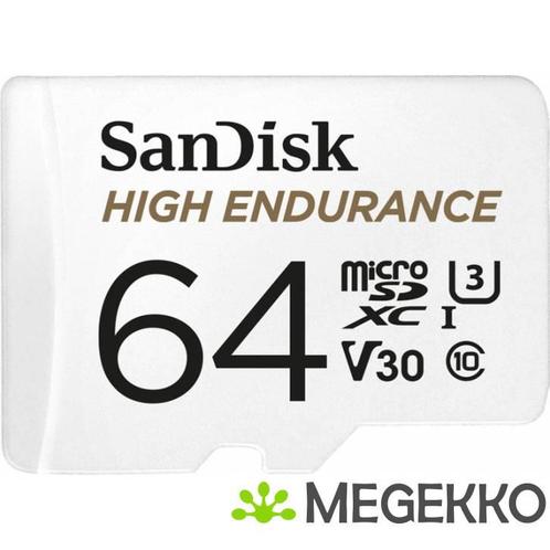 SanDisk High Endurance 64GB MicroSDXC Geheugenkaart, Computers en Software, RAM geheugen, Nieuw, Verzenden