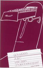 ABC van een onderzoeksopzet 9789062835805 G. Kuypers, Verzenden, Gelezen, G. Kuypers