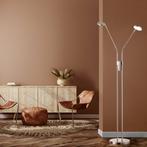 Fischer & Honsel - Staande lamp - Maan nikkel - Metaal, Antiek en Kunst