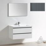 Badkamermeubelset Sanilux Trendline 100x47x50 cm 2, Ophalen of Verzenden, Nieuw, Bad
