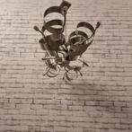 Dijkos - Ztahl hanglamp Padova 92 Refurbished, Ophalen, Zo goed als nieuw, Overige materialen, Modern