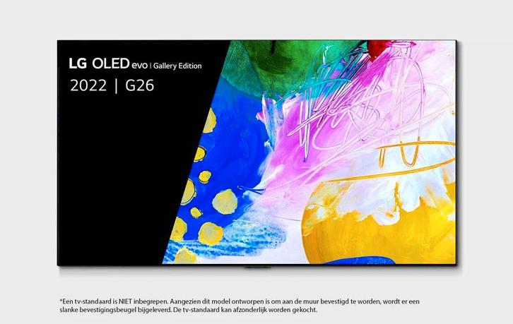 €3199 LG OLED65G26LA 4k- Oled- SmartTv, Audio, Tv en Foto, Televisies, Ophalen of Verzenden