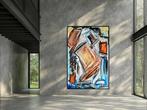 Luc Mora - The wooden house - XXL - no reserve, Antiek en Kunst