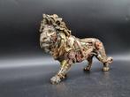Beeld, Steampunk Lion - New - 20 cm - Hars, Antiek en Kunst