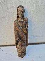 Beeld, Vierge à lenfant - 34 cm - Hout