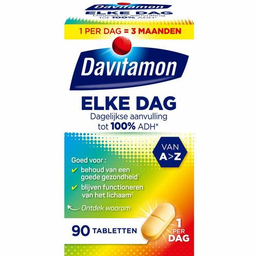 2x Davitamon Elke Dag 90 tabletten, Sport en Fitness, Gezondheidsproducten en Wellness, Nieuw, Verzenden