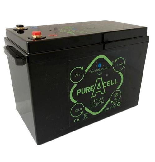PureAcell Premium Lithium 100Ah 24 volt, Watersport en Boten, Navigatiemiddelen en Scheepselektronica, Nieuw, Ophalen of Verzenden