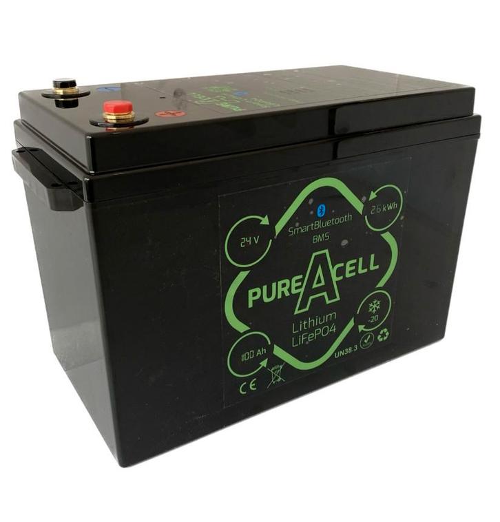 PureAcell Premium Lithium 100Ah 24 volt, Watersport en Boten, Navigatiemiddelen en Scheepselektronica, Nieuw, Ophalen of Verzenden