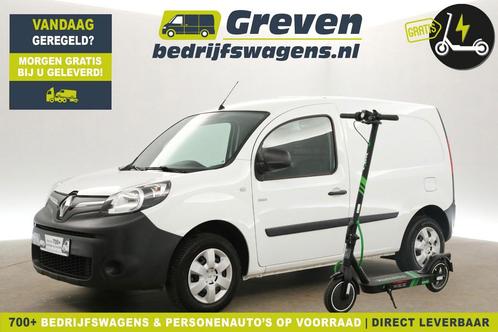 Renault Kangoo Z.E. Huur Accu, Auto's, Renault, Onderhoudsboekje, Lease, Automaat, Overige carrosserieën, Wit, Financial lease