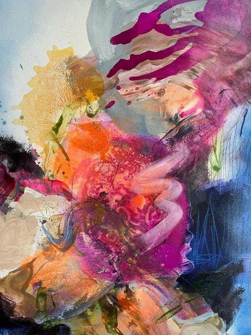 Hannah Bielecki - Ce que la terre se souvient, Antiek en Kunst, Kunst | Schilderijen | Modern