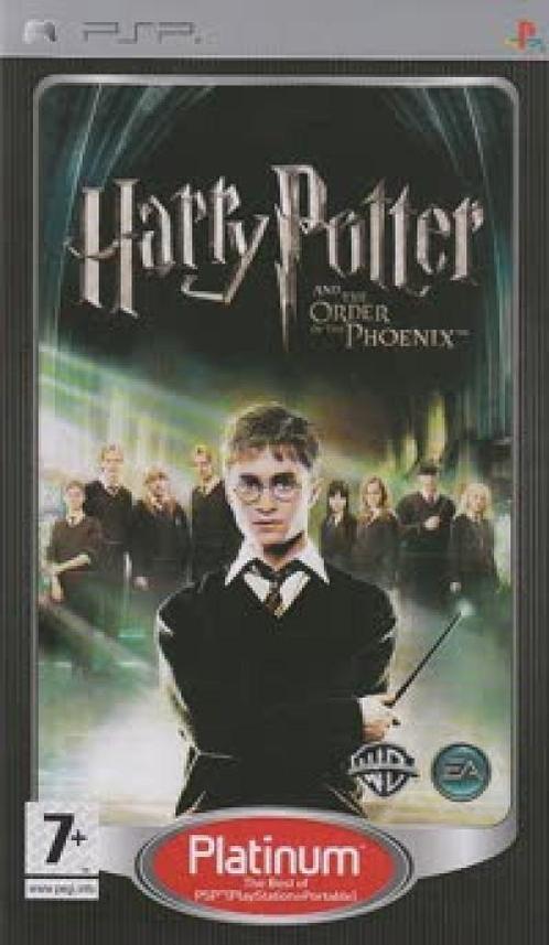 Harry Potter & de Orde van de Feniks (platinum) (Sony PSP), Spelcomputers en Games, Games | Sony PlayStation Portable, Gebruikt