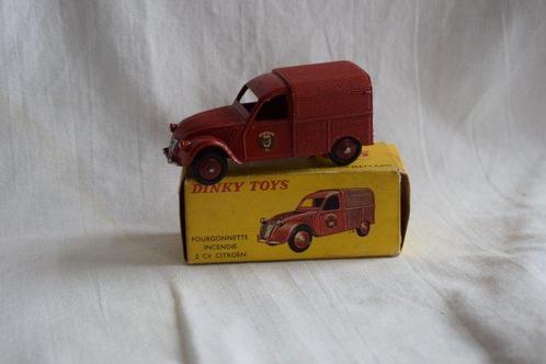 Dinky Toys 1:43 - Model bestelwagen - Citroën 2 CV Fire, Hobby en Vrije tijd, Modelauto's | 1:5 tot 1:12