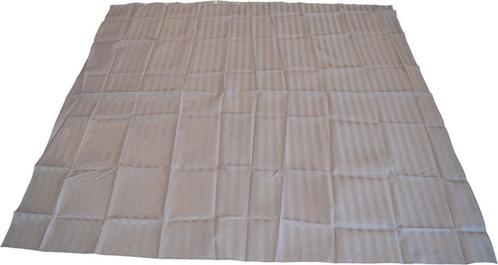 Douchegordijn - Grijs - 180 cm x 180 cm - Inclusief ringen -, Huis en Inrichting, Badkamer | Badtextiel en Accessoires, Nieuw