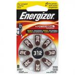 Energizer 312 / PR41 Gehoorapparaat batterijen 1x Blister, Verzenden, Nieuw