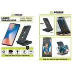 Benson Draadloze lader - Qi-compatibel - Compact ontwerp..., Telecommunicatie, Mobiele telefoons | Telefoon-opladers, Ophalen of Verzenden