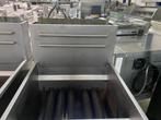 2x Zeer krachtige 3 mands gasfriteuse 45kW!, Zakelijke goederen, Horeca | Keukenapparatuur, Ophalen of Verzenden, Gebruikt
