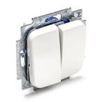 Serieschakelaar | Busch Jaeger (Reflex, Inbouw, Wit), Doe-het-zelf en Verbouw, Elektra en Kabels, Verzenden, Nieuw