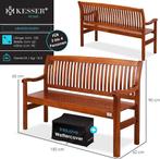KESSER® Tuinbank weerbestendig - Tweepersoons - Bruin, Tuin en Terras, Verzenden, Nieuw