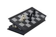 Reis schaakbord magnetisch opklapbaar 24 x 24 cm beschikbaar voor biedingen
