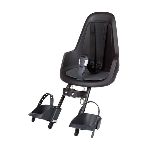 Bobike Mini Go Urban Black Voorstoeltje, Fietsen en Brommers, Fietsaccessoires | Fietsstoeltjes, Nieuw, Verzenden