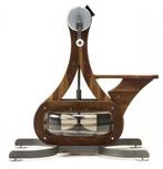 Nohrd WaterGrinder Roeitrainer - Walnoot - Gratis, Sport en Fitness, Verzenden, Nieuw, Roeitrainer