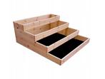 Moestuinbak - 4 lagen - 120x120x40 cm - hout - met gronddoek, Tuin en Terras, Ophalen of Verzenden, Nieuw