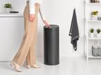 Brabantia Touch Bin Prullenbak - 30 liter - Confident Grey, Huis en Inrichting, Verzenden, Zo goed als nieuw