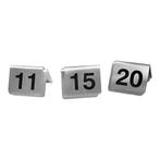 Tafelbordnummer set | 11~20 | RVS, Zakelijke goederen, Verzenden, Nieuw in verpakking